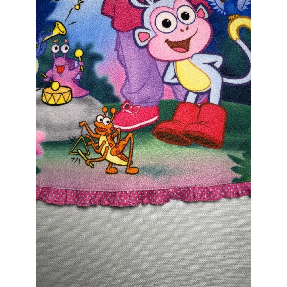 Nickelodeon Dora The Explorer Flame Resistant Sleepwear Shirt Size 2t (2010) - Picture 9 of 16
